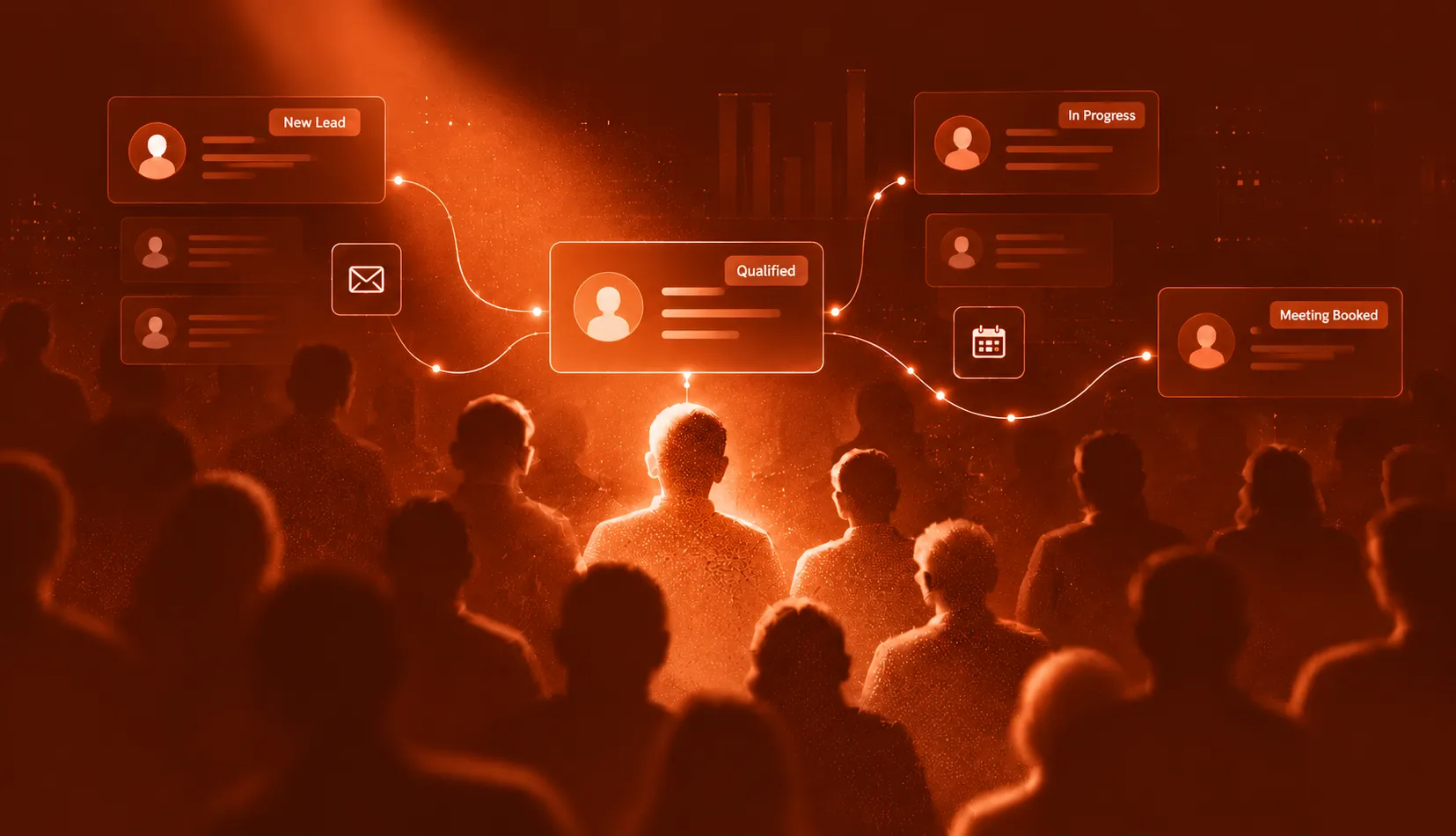 CRM Automation Illustration