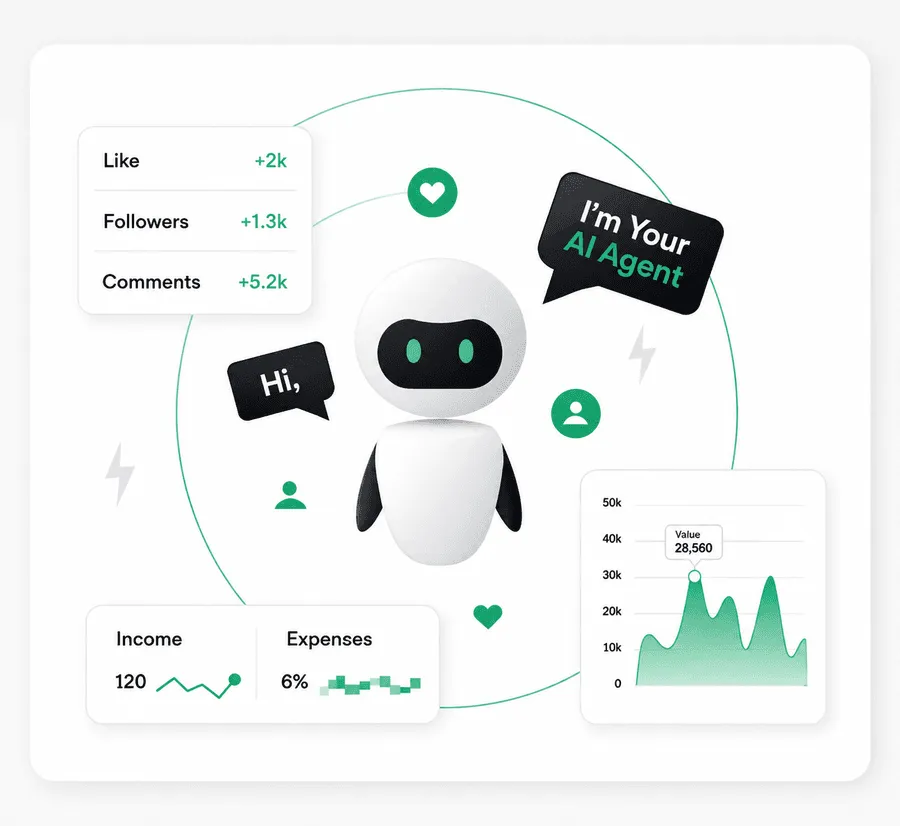 Give your business AI agents that reason, use tools, and run your operations around the clock